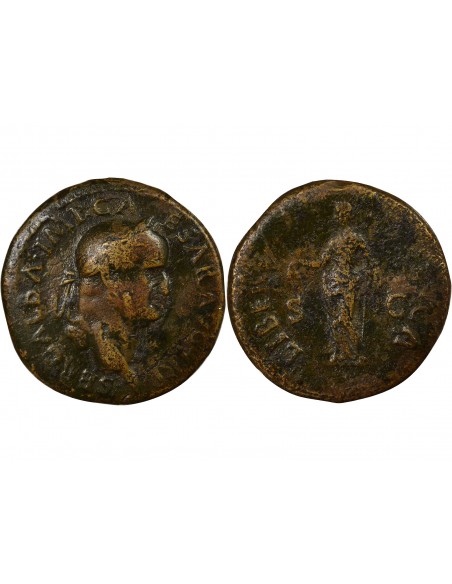Rome Empire Galba Libertas  Sesterce Laiton 68 R Rome Rome Empire