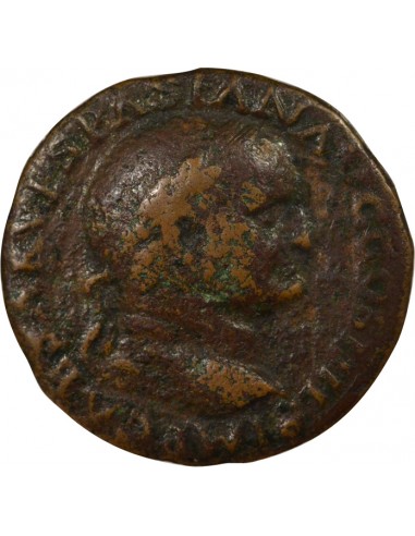 Rome Empire Vespasien Aigle As Cuivre 71-72 R Rome Rome Empire