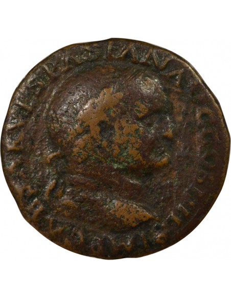 Rome Empire Vespasien Aigle As Cuivre 71-72 R Rome Rome Empire