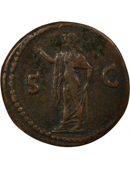 Rome Empire Domitien Spes As Cuivre 73 R Rome Rome Empire