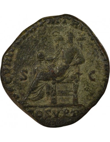 Rome Empire Commode Securitas Sesterce Laiton 189 R Rome Rome Empire