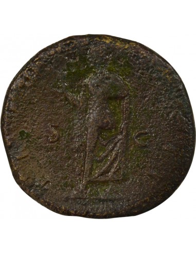 Rome Empire Aélius Spes Sesterce Laiton 137 R Rome Rome Empire