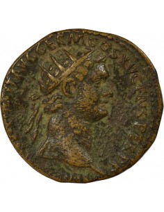 Rome Empire Domitien Fortuna Dupondius Cuivre 90 R Rome Rome Empire 2
