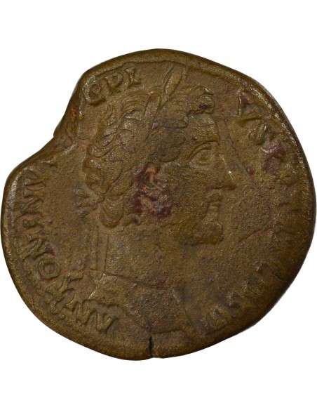 Rome Empire Antonin le Pieux Arménie Sesterce Laiton 143 R Rome Rome Empire