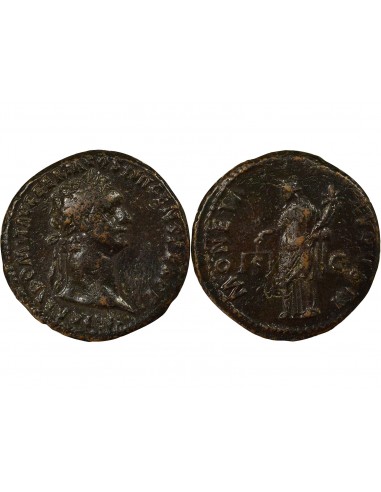 Rome Empire Domitien Moneta As Cuivre 95 R Rome Rome Empire