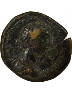 Rome Empire Marc Aurèle Vœux Publics Sesterce Laiton 177 R Rome Rome Empire 2