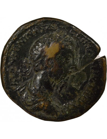 Rome Empire Marc Aurèle Vœux Publics Sesterce Laiton 177 R Rome Rome Empire