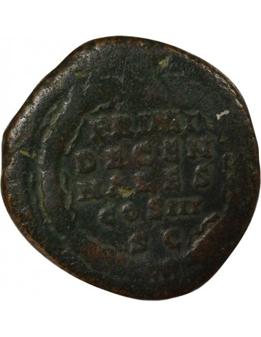 Rome Empire Marc Aurèle Décennie Sesterce Laiton 171 R Rome Rome Empire