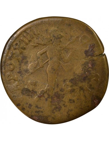 Rome Empire Marc Aurèle Mars Sesterce Laiton 159-160 R Rome Rome Empire