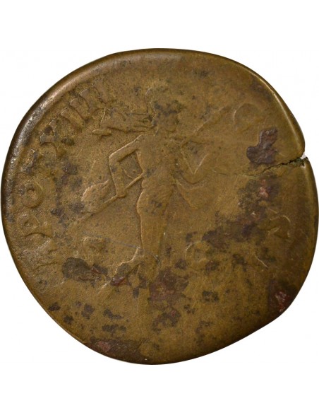 Rome Empire Marc Aurèle Mars Sesterce Laiton 159-160 R Rome Rome Empire