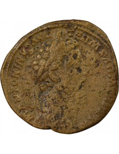 Rome Empire Marc Aurèle Libéralité de l'Empereur Sesterce Laiton 176-177 R Rome Rome Empire 2