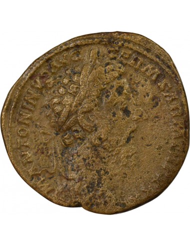 Rome Empire Marc Aurèle Libéralité de l'Empereur Sesterce Laiton 176-177 R Rome Rome Empire