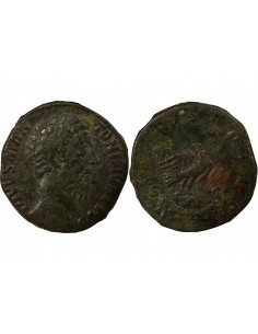 Rome Empire Marc Aurèle Aigle sur Autel Sesterce Laiton 180 R Rome Rome Empire