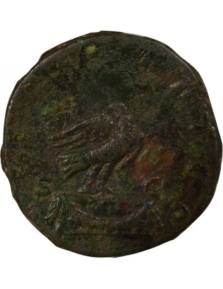 Rome Empire Marc Aurèle Aigle sur Autel Sesterce Laiton 180 R Rome Rome Empire