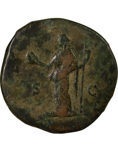 Rome Empire Lucilla Vénus Sesterce Laiton 181 R Rome Rome Empire