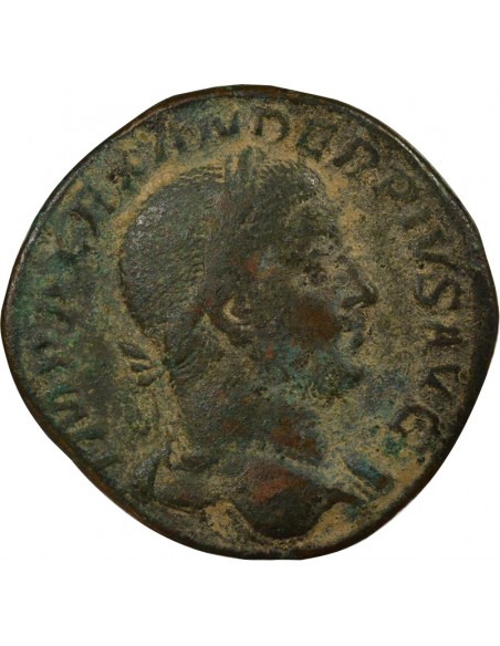 Rome Empire Alexandre Sévère Spes Sesterce Laiton 232 R Rome Rome Empire