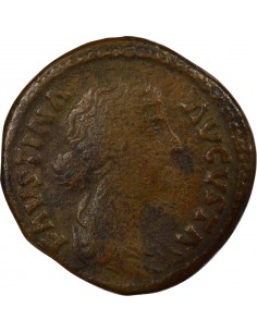 Rome Empire Faustine Jeune Hilaritas Sesterce Laiton 161 R Rome Rome Empire 2