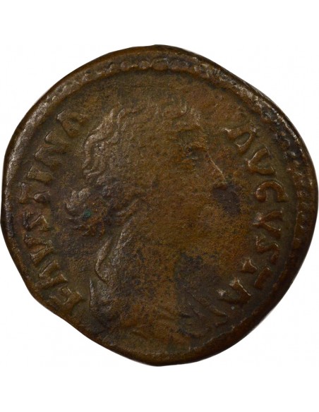 Rome Empire Faustine Jeune Hilaritas Sesterce Laiton 161 R Rome Rome Empire