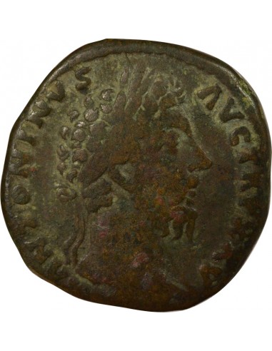 Rome Empire Marc Aurèle Victoire sur les Germains Sesterce Laiton 171 R Rome Rome Empire