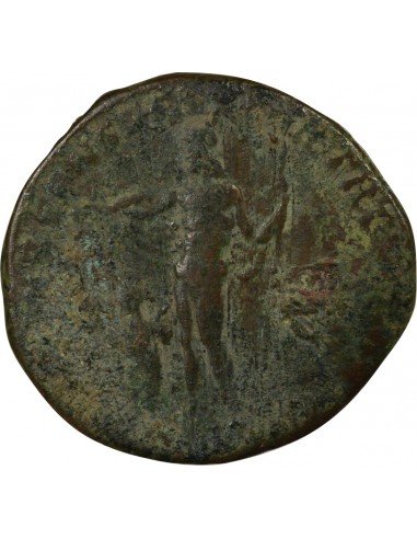 Rome Empire Commode Jupiter Sesterce Laiton 181 R Rome Rome Empire