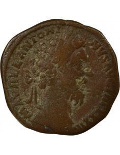 Rome Empire Marc Aurèle Felicitas Sesterce Laiton 178 R Rome Rome Empire 2