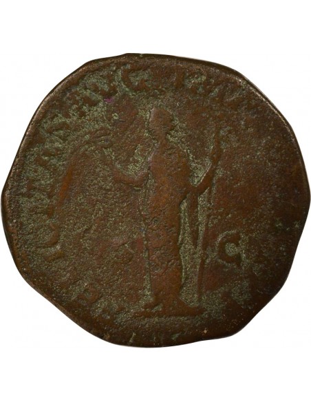 Rome Empire Marc Aurèle Felicitas Sesterce Laiton 178 R Rome Rome Empire