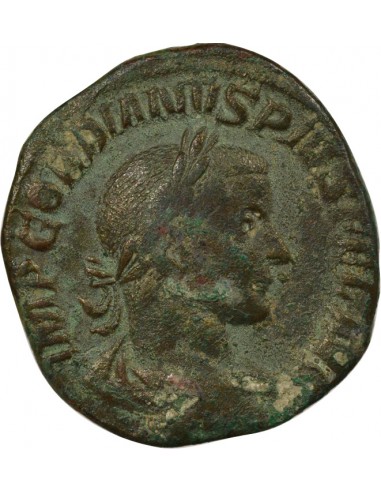 Rome Empire Gordien III Felicitas Sesterce Laiton 244 R Rome Rome Empire