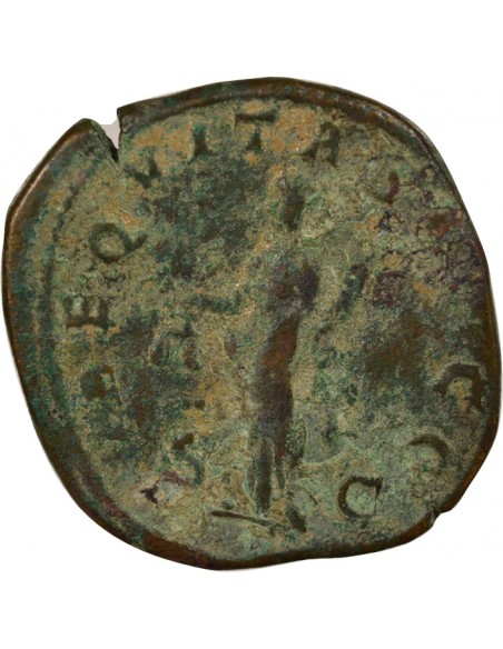 Rome Empire Philippe Ier l'Arabe Aequitas Sesterce Laiton 247 R Rome Rome Empire