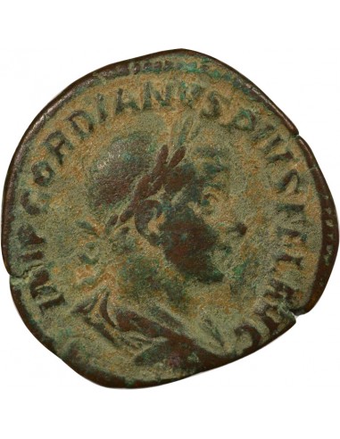 Rome Empire Gordien III Lætitia Sesterce Laiton 240-243 R Rome Rome Empire
