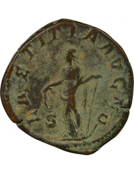 Rome Empire Gordien III Lætitia Sesterce Laiton 240-243 R Rome Rome Empire