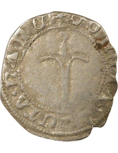 France Antoine de Lorraine 1/2 Gros Billon 1508-1544