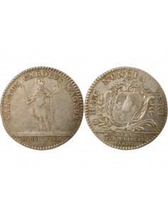 France Louis XIV Grands Maîtres de l'Université de Paris Jeton Argent 1747