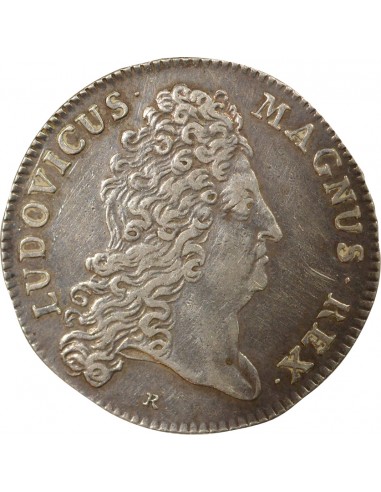 France Louis XIV Trésor Royal Jeton Argent 1703