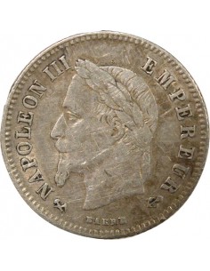 France Napoléon III Tête laurée 2