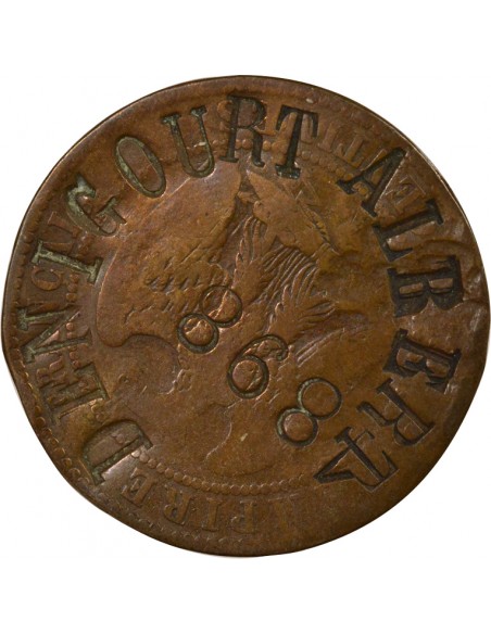 France Napoléon III Albert Denigourt Jeton Bronze 1898 A - Paris
