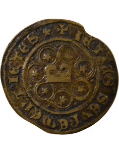 Pays-Bas Jean sans Peur Au Briquet Jeton Laiton 1404-1419 Pays-Bas 2