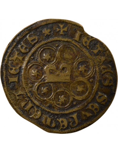 Pays-Bas Jean sans Peur Au Briquet Jeton Laiton 1404-1419 Pays-Bas