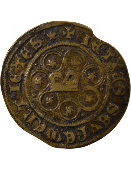 Pays-Bas Jean sans Peur Au Briquet Jeton Laiton 1404-1419 Pays-Bas