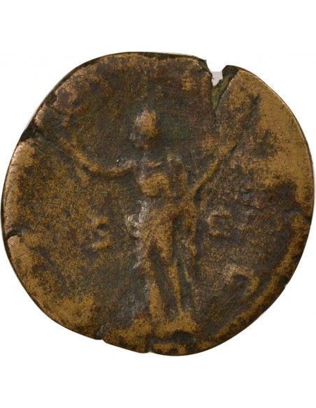 Rome Empire Volusien Pax Sesterce Laiton 252 R Rome Rome Empire