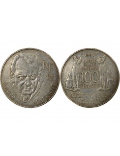 France André Malraux Malraux 100 Francs Argent 1997 Pessac
