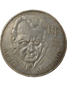 France André Malraux Malraux 100 Francs Argent 1997 Pessac 2