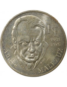 France André Malraux Malraux 100 Francs Argent 1997 Pessac 2