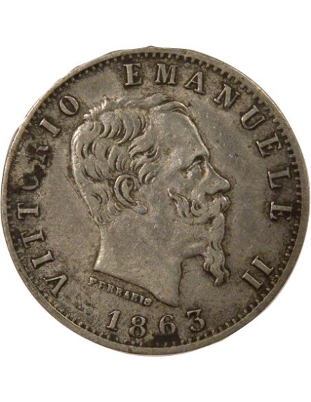 Italie Charles-Félix 20 Centesimi Argent 1833 M Milan Italie