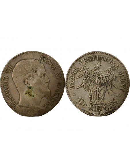 Antilles Danoises Argent Frederik V