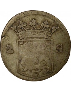 Pays-Bas 2 Stuivers Argent 1760 Hoorn 2