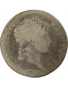 Naples Joachim Murat 1 Lire Argent 1813 2