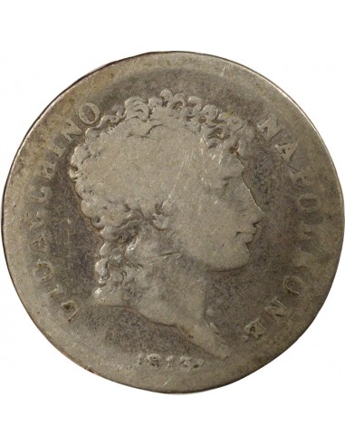 Naples Joachim Murat 1 Lire Argent 1813