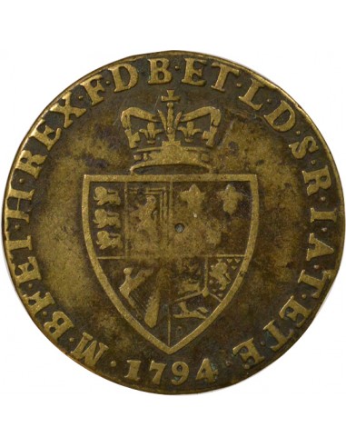 Spade Guinea Jeton Laiton 1794