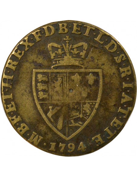 Spade Guinea Jeton Laiton 1794