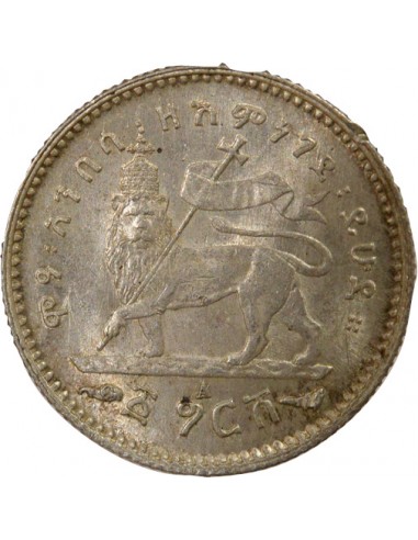 Ethiopie Menelik II Gersh Argent 1895 (1903-1923) A - Paris